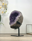 Natural Amethyst Geode with Stunning Agate Shell - MWS2970