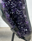 Unique Amethyst Geode on Metall Stand - MWS2474