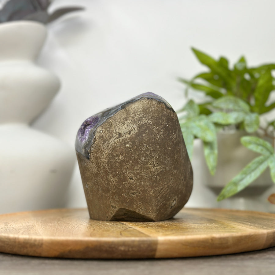 Natural Amethyst Self Standing Cathedral - CBP1294