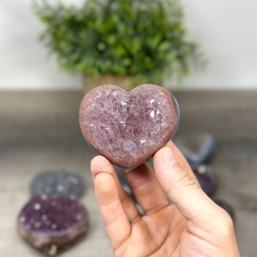 Mixed Minerals Hearts Set - MHLT0331