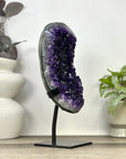 Natural A Grade Amethyst Cluster with Stand - MWS3394