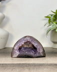 Amethyst Geode with Calcite Inclusion - STGE0104