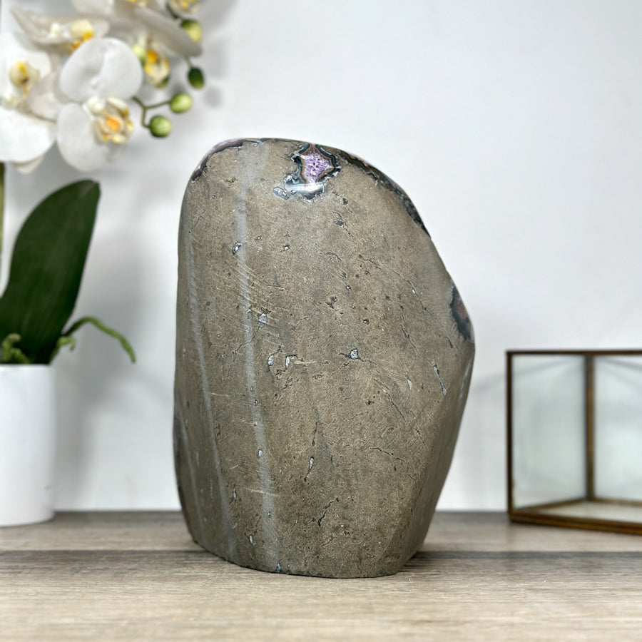 XL Natural Amethyst Selfstanding Cathedral - CBP1276