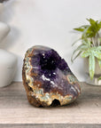 Natural Amethyst & Jasper Stone Geode from Uruguay - STGE0094