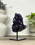 Natural Top Grade Amethyst Stalctite on Stand - MWS3370