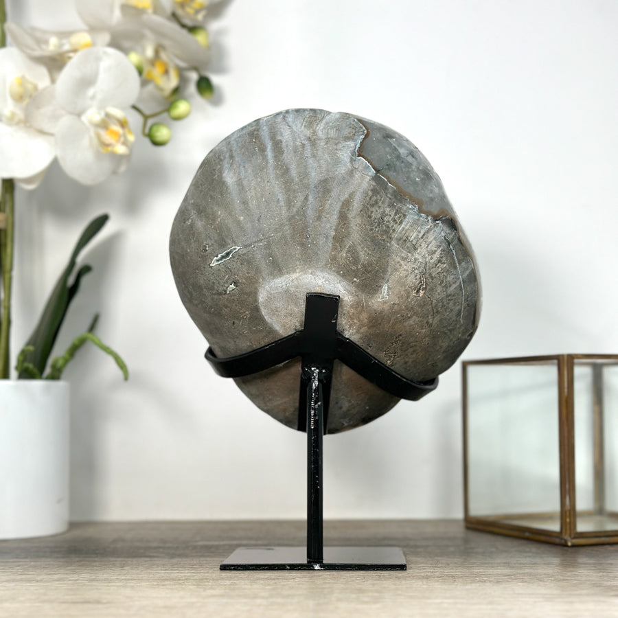 Natural Sugar Druzy Crystal from Uruguay - Display Piece for Peaceful Home Decor - MWS2528