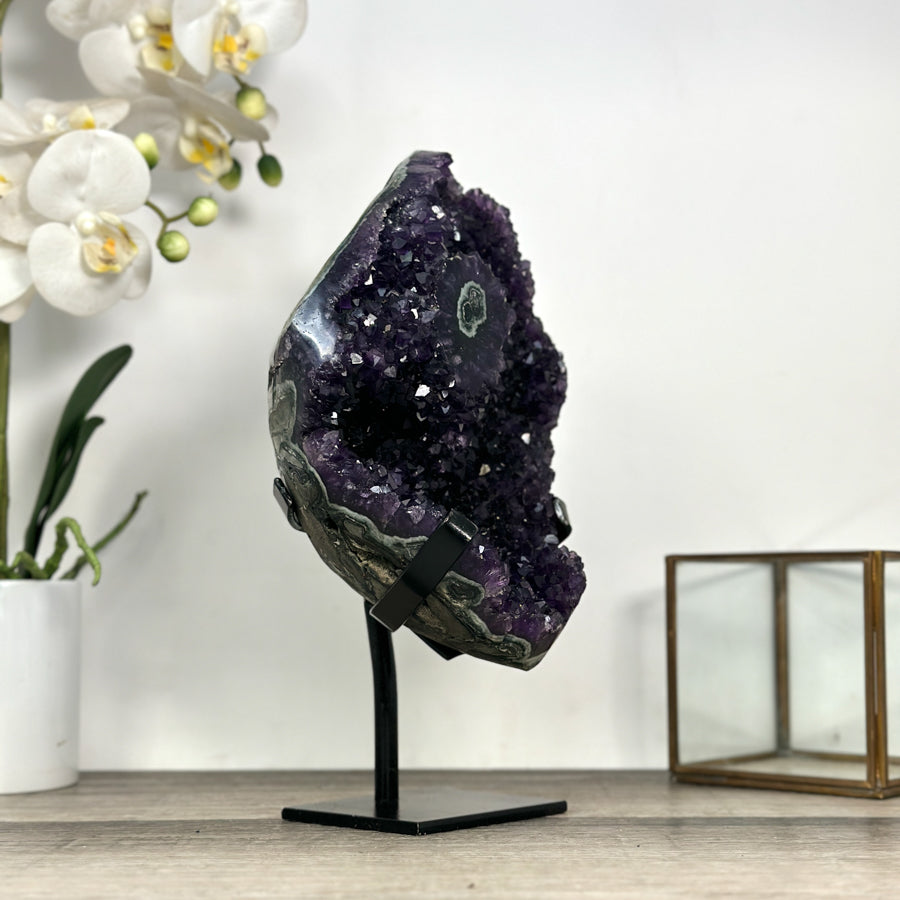 Top Quality Natural Amethyst Specimen with Beautiful Stalactite Formation - MWS2798