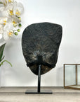 Large Deep Purple Amethyst Geode on Metal Stand - MWS2786
