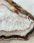 Uruguayan Quartz Stone Polished Slice - SLC0014