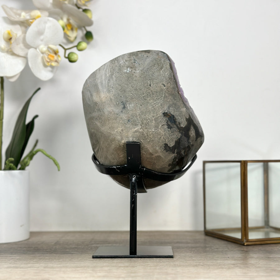 Top Quality Amethyst Geode with Unique Stalactite Formations - MWS2452