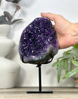 Natural Amethyst Crystal on Stand - MWS3208