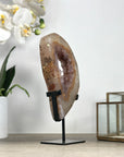 Natural Quartz Portal with Metal Stand - MWS2319