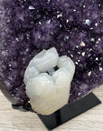 Top Grade Amethyst Specimen with Natural Calcite Formation - MWS2530