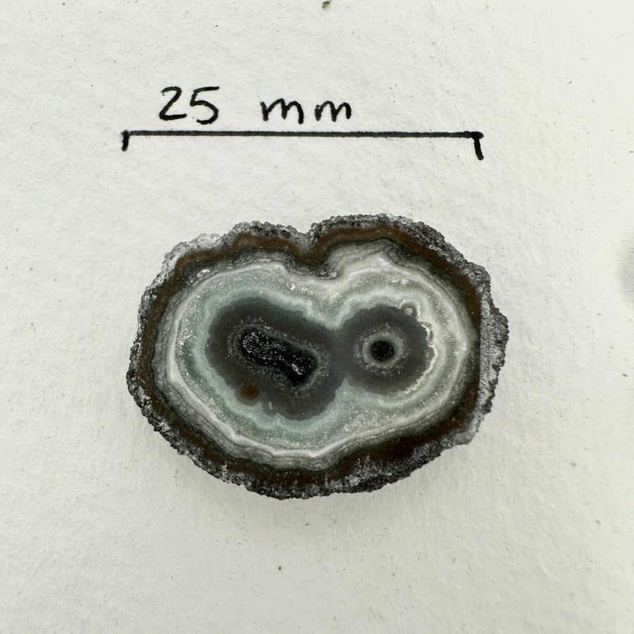 High-Quality Amethyst &amp; Green Jasper Stalactite Slices for Jewelers - Wholesale Bulk Pack - STS0041