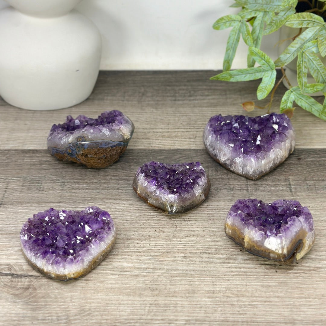 Mixed Minerals Hearts Set - MHLT0353
