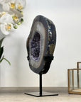 Large Agate & Amethyst Crystal Portal