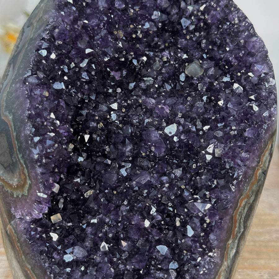 Amethyst Geode with Deep Purple Crystals - CBP1161