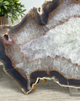 Natural Uruguayan Quartz Stone Slice - SLC0010