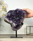 Large Natural Amethyst Stone Crystal Specimen for Home Decor - MWS2830