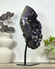 Large Natural Amethyst Specimen with Calcite Inclusions - MWS3092