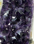 Amethyst Cluster with XL Crystals and Unique Color - MWS2041