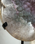 Pink & Green Natural Sugar Druzy Specimen - MWS1545