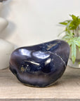 Natural Amethyst Geode with Agate Shell - STGE0098