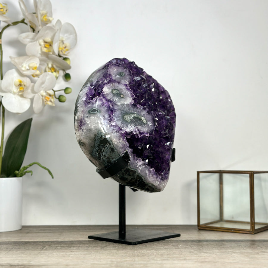 Top Grade Natural Amethyst Stone Statement Piece - MWS2829