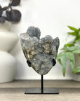 Natural Quartz Crystal Cluster on Stand - MWS3283