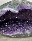 Natural Amethyst Stone Geode with Druzy Crystals - STGE0023