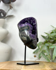Natural Top Grade Amethyst Geode on Stand - MWS3258
