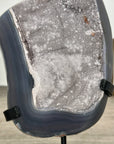 Natural Uruguayan Agate Geode with Druzy Interior - MWS3017