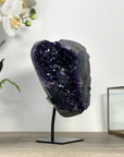 Uruguayan Amethyst Crystal Cluster with Stalactite Eye Formation - MWS2430