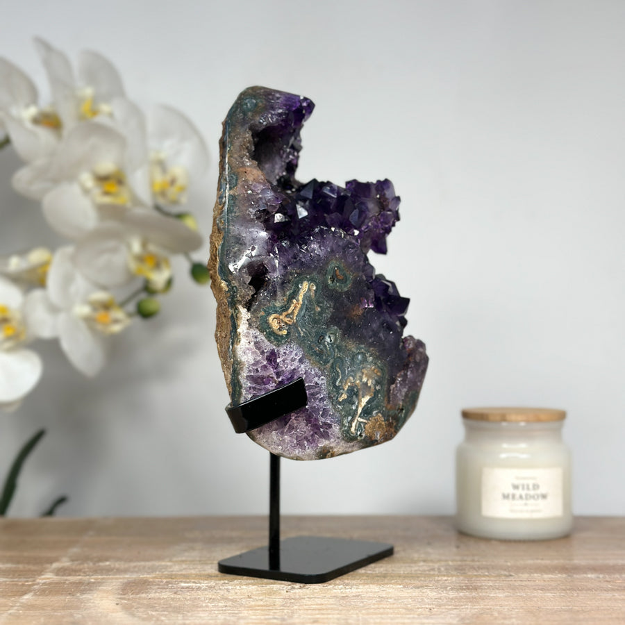 Natural Uruguayan Amethyst Crystal Specimen - MWS1444