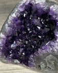 Amethyst Geode Crystal Cluster with Deep Purple Points - CBP1221