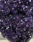Amethyst Crystal Cluster Specimen on Stand for Home Decor Display - MWS2620