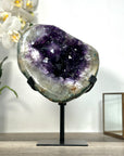 Amethyst Geode with Deep Purple Crystals for Home Decor - MWS2615