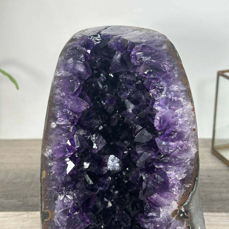 Amethyst Geode Crystal Cluster for Home or Office Display - CBP1237