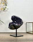 Top Quality Natural Amethyst Crystal - Stand Included - MWS3025