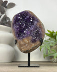 Huge Natural Amethyst & Jasper Statement Piece for Home Decor - MWS3322