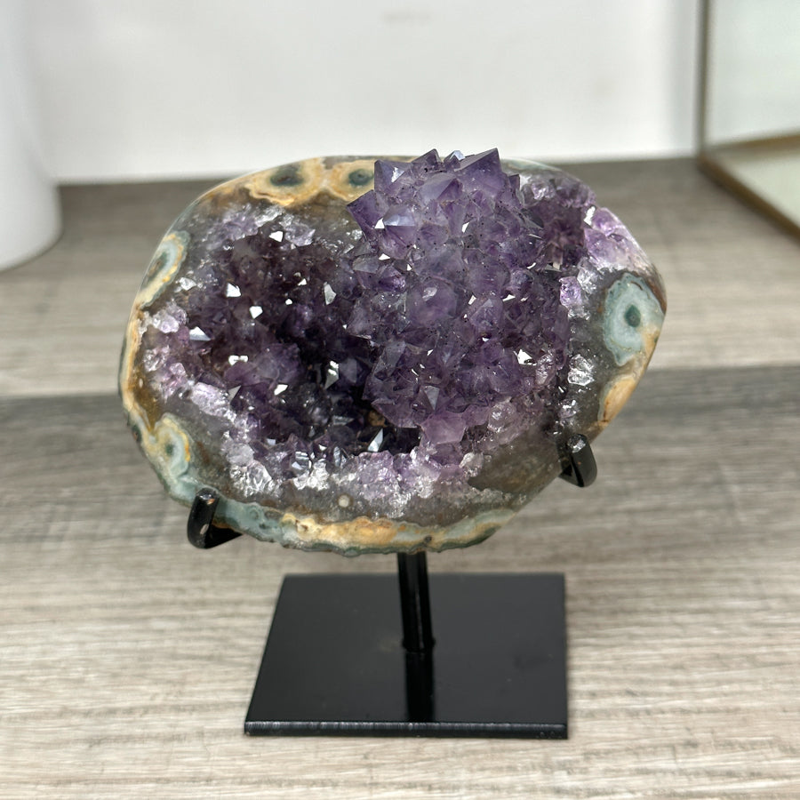 Natural Amethyst Stalactite Formation - MWS2851