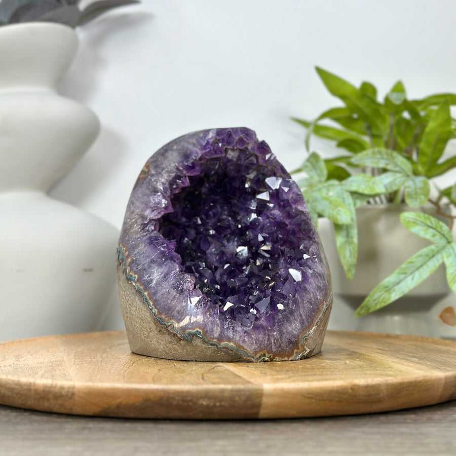 Large Natural Amethyst Cathedral Geode - CBP1297