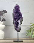 Beautiful Natural Amethyst Crystal Cluster on Stand - MWS3152