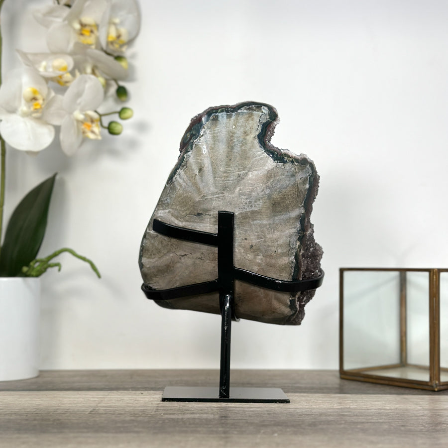 Natural Crystal Cluster with Stalactite Formations for Home Decor - MWS2640