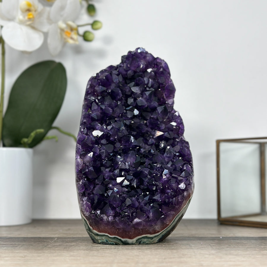 Deep Purple Natural Large Amethyst Cathedral - CBP1293