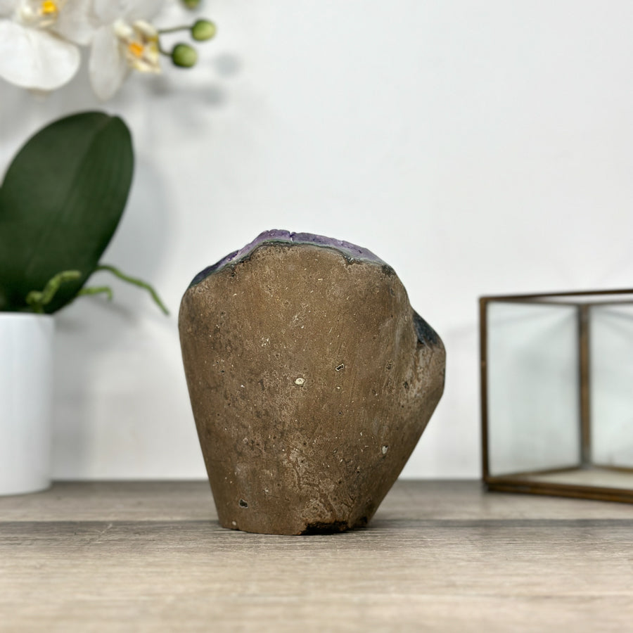 Natural Amethyst Cathedral Geode for Home decor - CBP1291