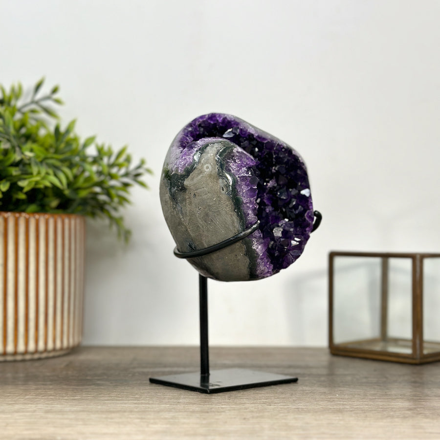 A+ Grade Natural Uruguayan Amethyst Geode - MWS2400