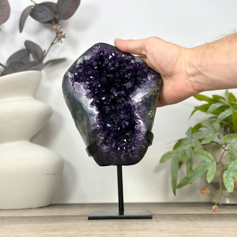 Natural A grade Amethyst Geode from Uruguay - MWS3182
