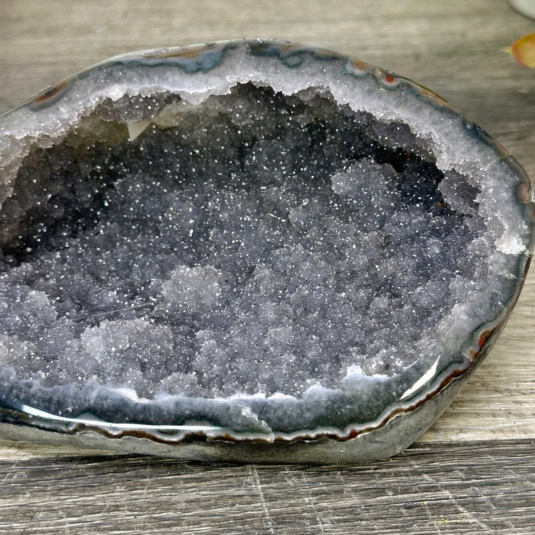 Natural Sugar Quartz Geode - STGE0038