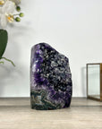 Top Quality Natural Amethyst Geode with Calcite Formations - CBP1262